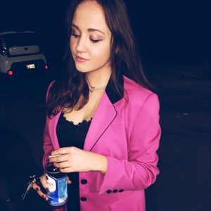 Pink Power Blazer